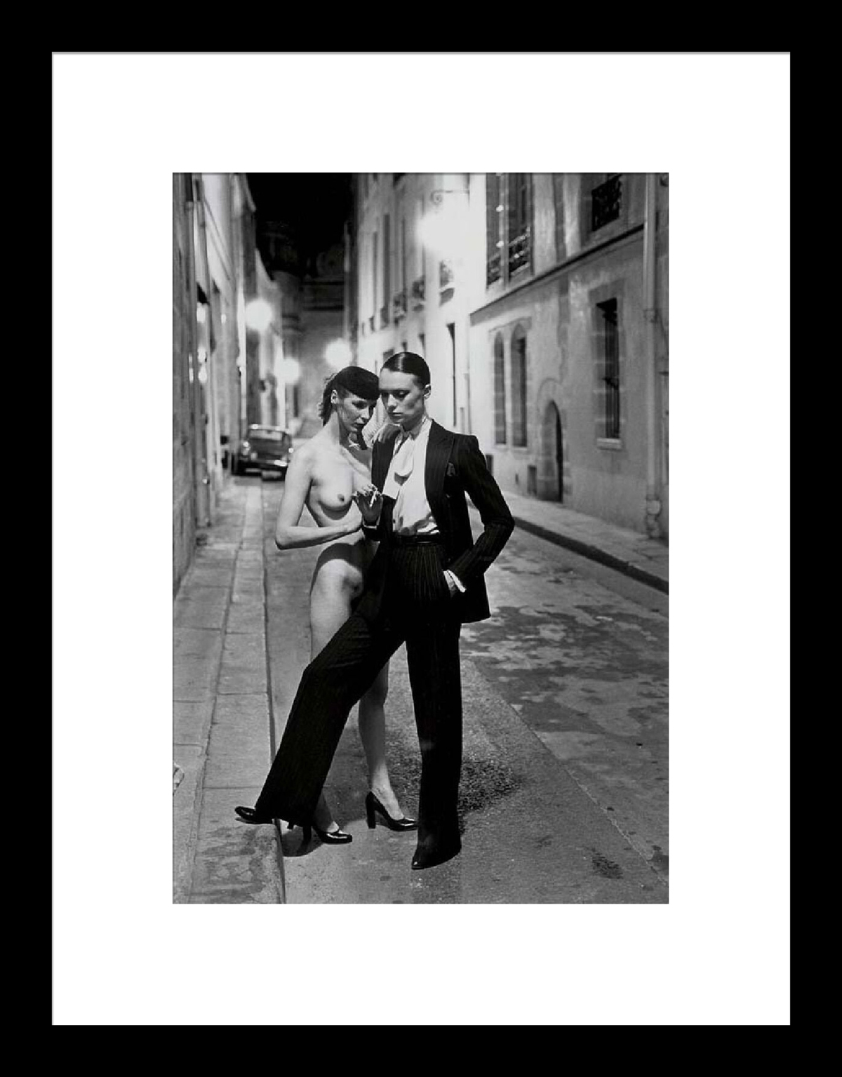 RUE AUBRIOT WITH NUDE MODEL, 1975