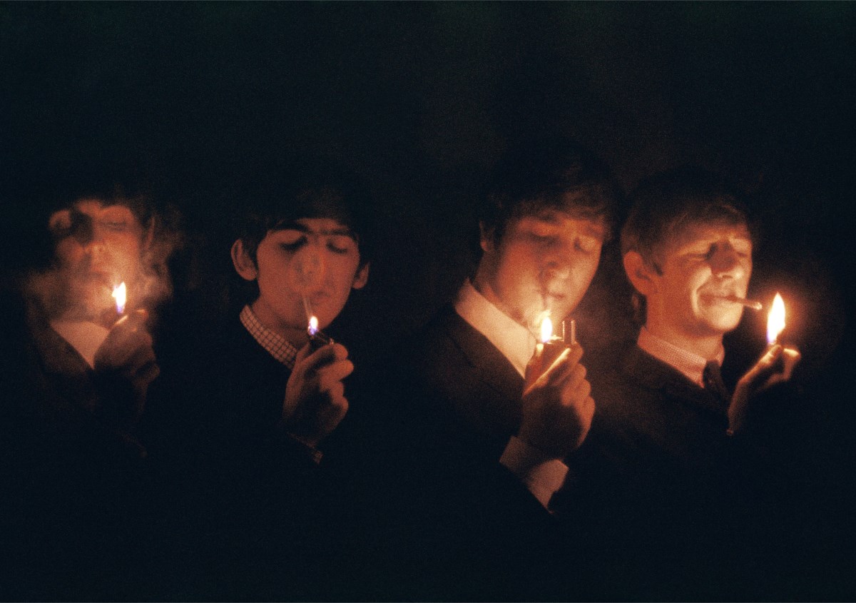 CIGARETTES. THE BEATLES, PARIS, MARCH 1964